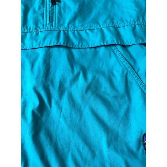 Woolrich Green Pullover Windbreaker Hooded Jacket Womens Sz Med - Picture 4 of 9